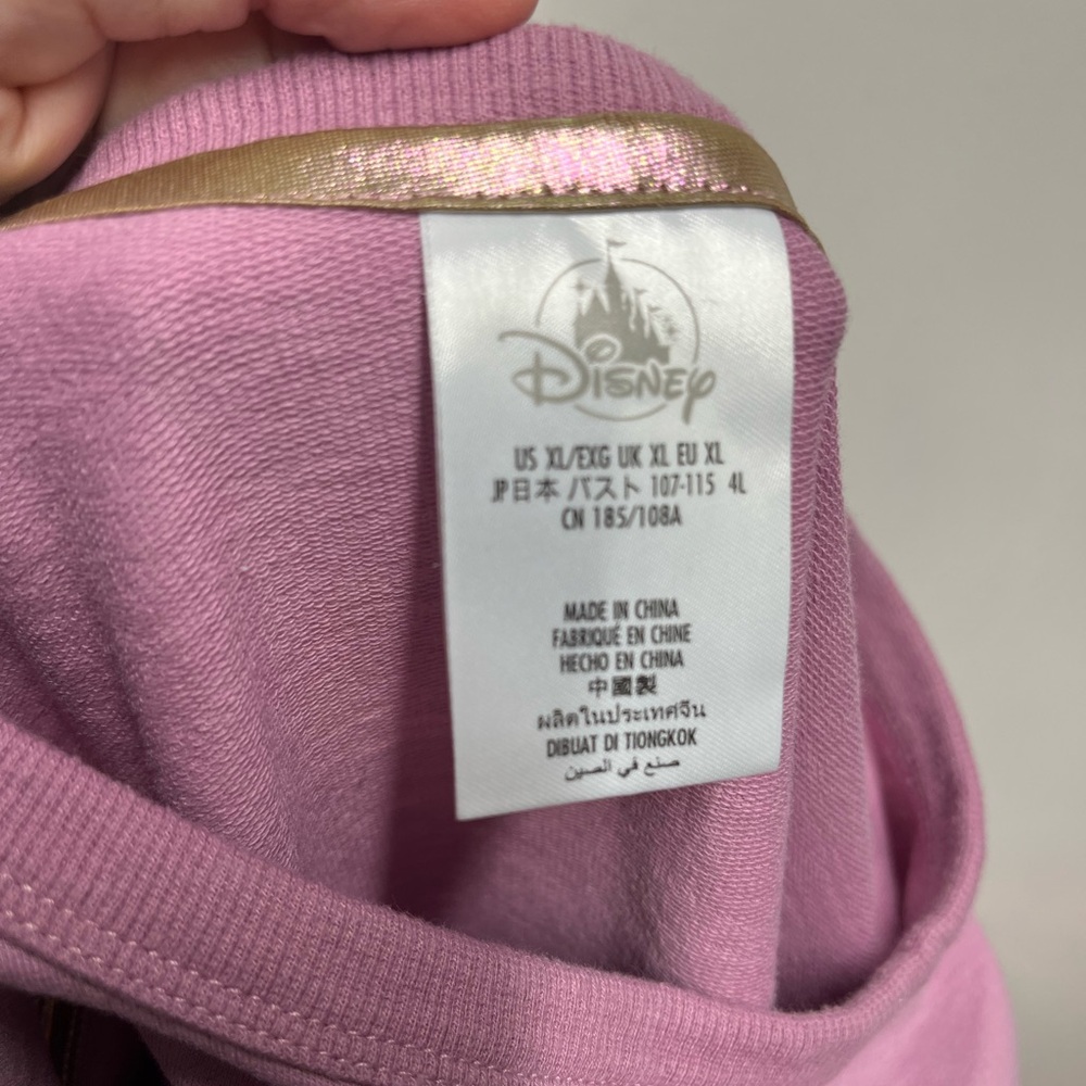 Disney 50th Anniversary Pink Sweater size XL - Picture 4 of 7